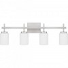 Quoizel Lighting Wilburn 4 - Light Vanity in  Brushed Nickel - 3 of 3
