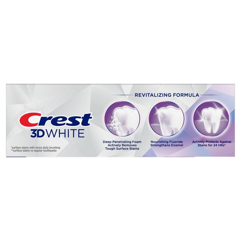 Crest 3D White Brilliance Teeth Whitening Toothpaste - Vibrant Peppermint, 5 of 12