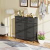 FDW 5/8/9 Dresser Fabric Dresser Wide Storage Chest for Bedroom Living Room - 2 of 4