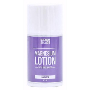 Magnum Solace Magnesium Lotion Lavender (2.0oz) | Alternative to Topical Magnesium Cream - 1 of 4
