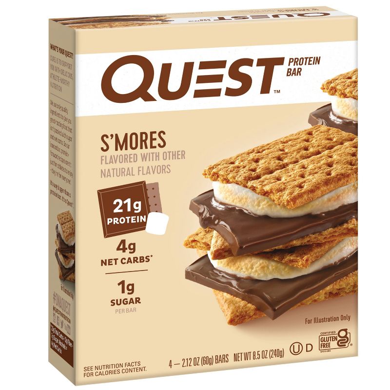 Quest Nutrition 21g Protein Bar - S'mores, 4 of 13