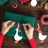 Big Dot of Happiness Christmas Silly Goose Ornament Set, Winter Holiday Party Decorations, Funny Christmas Tree Ornaments - Set of 12 - 3 of 4