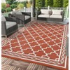 Outdoor Rug Modern Carpet Waterproof Plastic Straw Rug UV-Resistant Reversible Mat for Camping RV Porch Deck Balcony Beach - 2 of 4