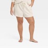 Women's Fleece Lounge Shorts - Colsie™ - 2 of 3
