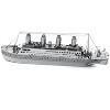 Model Kit Titanic Ship (Moderate Difficulty) Steel Model Kit by Metal Earth - 2 of 4