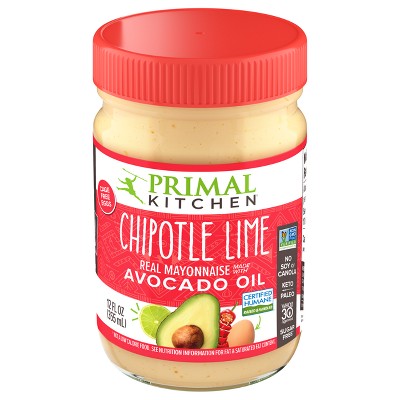 Primal Kitchen Chipotle Lime Mayo with Avocado Oil - 12 fl oz