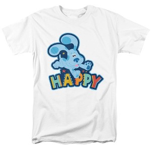 Blues Clues & You Happy Puppy Adult T-Shirt White - 1 of 4
