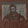 Supernatural Dean Mug Shot Adult T-Shirt - 2 of 4