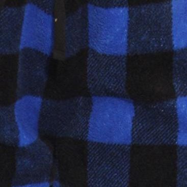 buffalo plaid royal / black