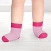 Pink & Gray Kid's 12 pack socks for Girls, Toddlers Ages 2-5 - image 2 of 2