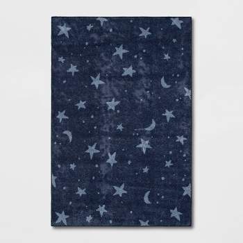 4'x5'6" Printed Twilight Tufted Kids' Rug - Pillowfort™
