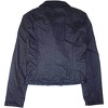 Yoki Big Girls' Floral Embroidered Design PU Faux Leather Jackets - 3 of 4