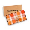 Solino Home Fall Buffalo Check Linen Table Throw - 4 of 4