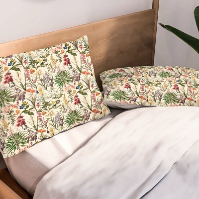 Deny Designs Full/Queen Burcu Korkmazyurek Secret Garden Comforter and Pillow Sham Set Cream: Abstract Non-Woven Fabric Bedding — фото 5