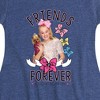 JoJo Siwa Friends Forever Fit & Flair Cap Sleeve Dress - Heather Navy - 2T - 2 of 3