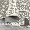 Washable Rug for Living Room Vintage Boho Bedroom Carpet with Non-Slip Backing, Geometric Floor Rug for Kitchen, Nursery, Office - 3 of 4