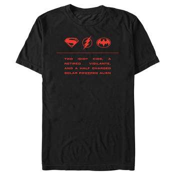Men's The Flash Two Idiot Kids Quote T-Shirt