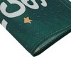 Unique Bargains Christmas Place Mats Linen Brown Green 13"x17.7" 2 Pcs - 4 of 4
