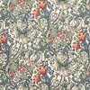 Signare USA William Morris Golden Lily Pillowcase/Cushion Cover Green 18 x 18 inch - 3 of 3