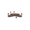 Meridian Furniture,Arc Brown Vegan Leather Modular Sofa - 4 of 4