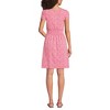 Lands' End Women's Cotton Modal Smocked Waist Dress - 2 of 4