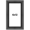 PosterPalooza | Panoramic Refined Black Picture Frame - UV Acrylic, Foam Board Backing, Hanging Hardware - 2 of 4