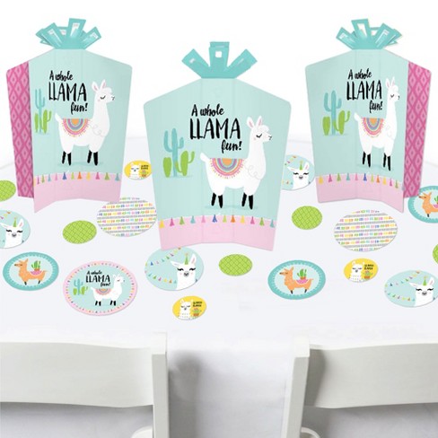 Baby shower hot sale llama theme