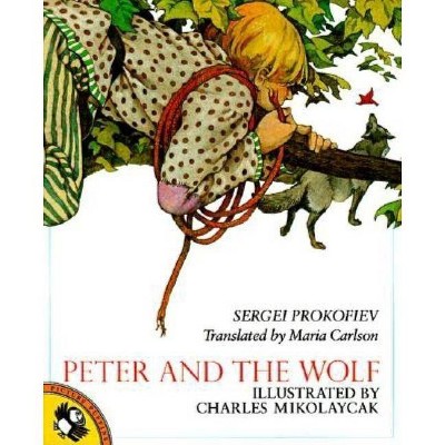 Peter and the Wolf - by  Sergei Prokofiev (Paperback)