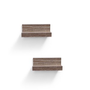 SEVOBAL Decorative Bookshelf Wall Shelf Floating Shelf Wall Mounted Wood Shelve Home Wall Decor Corner Shelf, Hanging Shelf, Beige, 10.04"*3.93"*1.97" - 1 of 4