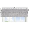 Sweet Jojo Designs Window Valance Treatment 54in. Harper Grey - 3 of 4