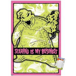 Trends International Disney Tim Burton's The Nightmare Before Christmas - Scaring Unframed Wall Poster Prints - 1 of 4
