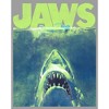 Boy's Jaws Neon Poster Pull Over Hoodie - 2 of 4