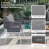 4-Piece Patio Furniture Set, Outdoor Furniture, Patio Conversation Set with Deep Seating & Thick Cushion for Backyard Porch Balcony - 2 of 4