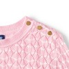 Lands' End Women's Cotton Viscose Button Shoulder Modern Crew Sweater - 4 of 4