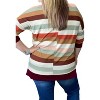 Women's Stripe Weekender Tee - honeyme - image 2 of 3