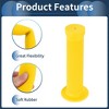 Unique Bargains Bike Handlebar Grips Covers 5.12" Long Yellow 1 Pair - 4 of 4