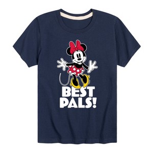 Girls' - Disney - Best Pals Minnie Short Sleeve Graphic T-Shirt - 1 of 4