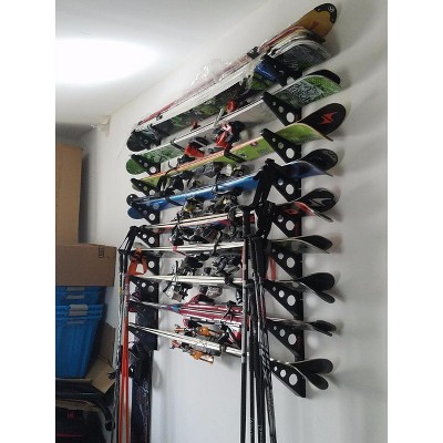 StoreYourBoard Trifecta Ski Storage Rack | 3 Levels