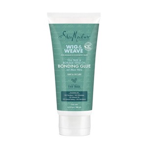 Shea Moisture Wig & Weave Tea Tree & Borage Seed Oil Bonding Glue, 6.3 Oz - 1 of 4
