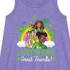 - Barbie - Lucky To Have Great Friends Graphic Sleeveless Aline Dress - 2 of 3