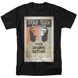 Star Trek Tos Episode 5 Adult T-Shirt Black - 1 of 4