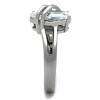 Slickblue Women’s Solitaire Ring with Marquise Clear CZ in Stainless Steel, 14x7mm Stone, No Plating, size 5–10 - 4 of 4