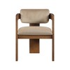 Meridian Furniture,Sacha Velvet Dining Chair, Set of 2 - 3 of 4