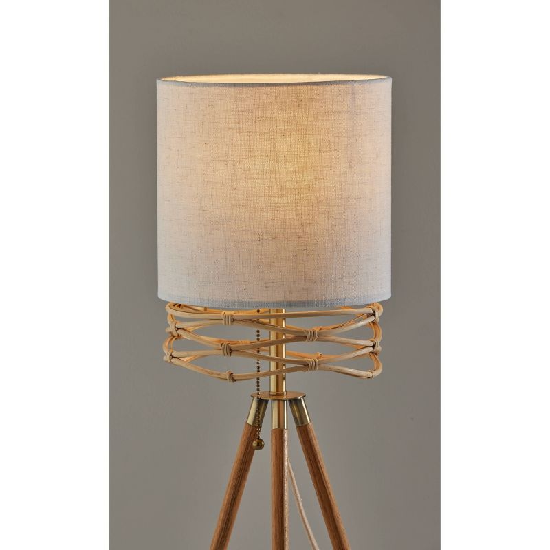 Melanie Table Lamp Natural - Adesso, 5 of 7