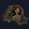 Girl's The Little Mermaid Ariel My True Voice Lies Within T-Shirt - 2 of 4