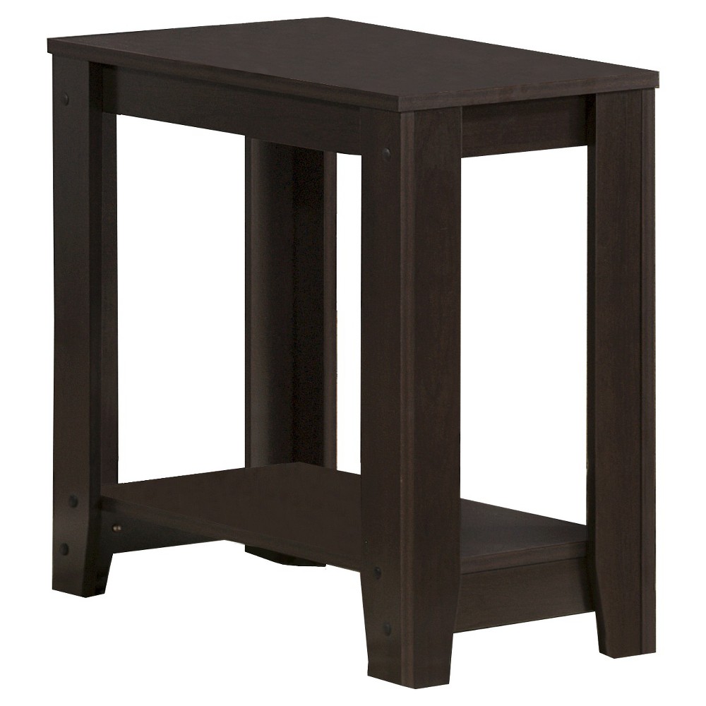 Photos - Coffee Table Side Accent Table Cappuccino - EveryRoom