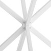 NicBex 31.5 Inch Octagonal Coffee Table Simple Modern Dining Table with Wooden Tabletop and Metal Base for Living Room, Dining Room - 4 of 4