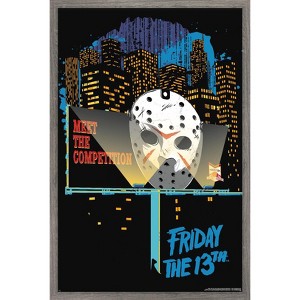 Trends International Friday the 13th: Seasons of Scare - Billboard Framed Wall Poster Prints - 1 of 4