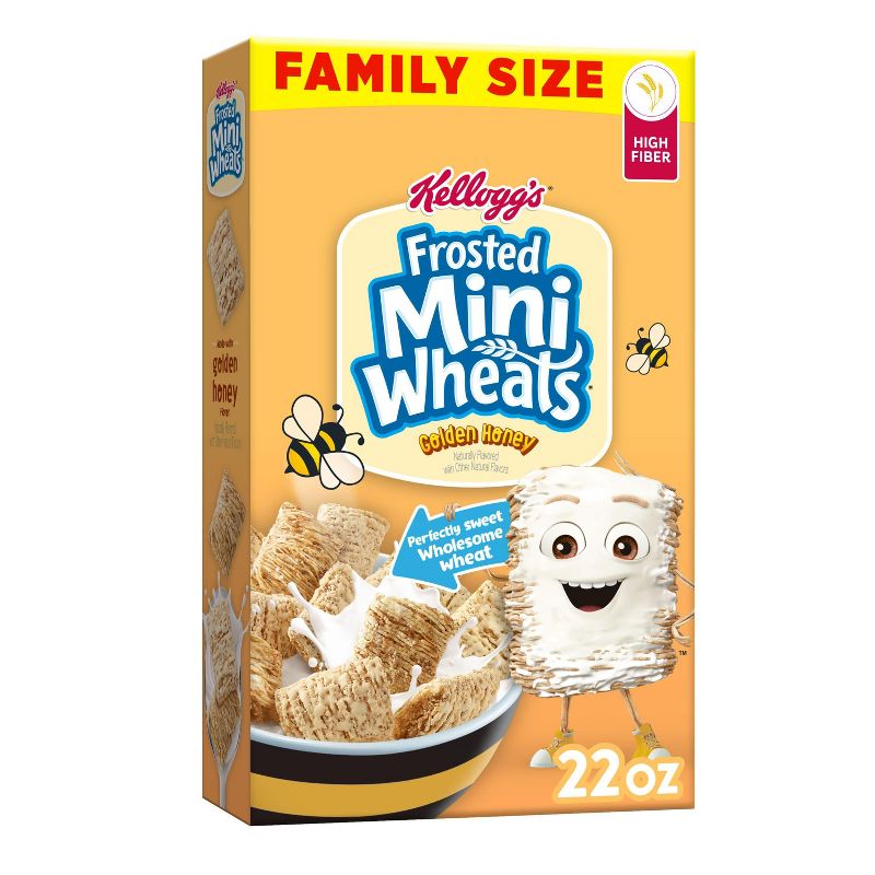 Frosted Mini-Wheats Little Bites Golden Honey - 22oz, 1 of 16