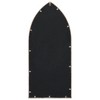 Aghana Digitals Gothic Arch Outdoor Garden Mirror - Large Beige Sand Iron & Glass Decorative Inlay, - 4 of 4